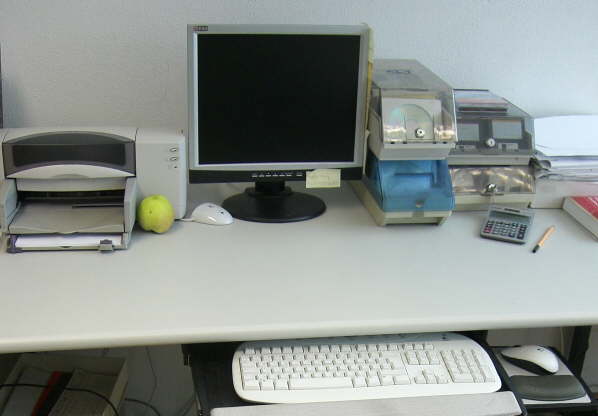 Arbeitsplatz im Netzwerk